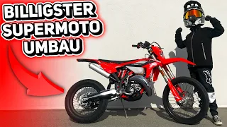 Der BILLIGSTE SUPERMOTO Umbau - Beta RR 125 2T