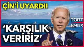 Biden'dan Çin'e Gözdağı! 'İşgal Halinde Tayvan'ı Savunuruz' - TGRT Haber