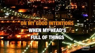 Good Intentions in the Style of "Toad the Wet Sprocket" with lyrics (with lead vocal)