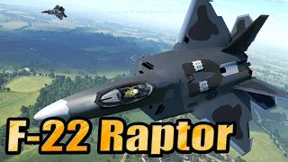 F-22 Raptor In Game - User Mission - War Thunder