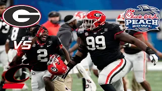 #9 Georgia Highlights Vs. #8 Cincinnati 2021 | CFA Peach Bowl  | (Scott Howard Radio Call)