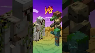 Iron golem vs all mobs who is strongest Skins Craft! #minecraft #mcpe #shorts #viral #despacito #vs