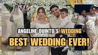 ANGELINE QUINTO’s WEDDING | BEST WEDDING EVER!
