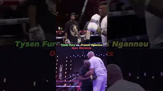 Francis Ngannou and Tyson Fury OPEN WORKOUTS Compared! Who do you got winning?