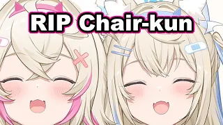 Mococo Broke her Chair, Fuwawa Dying Laugh