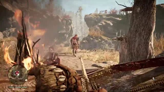 Far Cry Primal - Stealth Outpost & Takedowns (+ Bonfire)