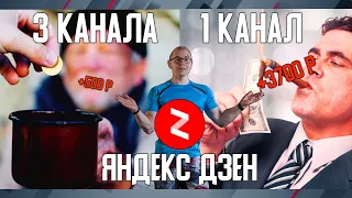 Сколько каналов заводить на Яндекс Дзен. Как повысить доход