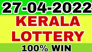 KERALA LOTTERY || 27-04-2022 || today lottery guessing