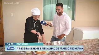 MEDALHÃO DE FRANGO - PRATO FEITO
