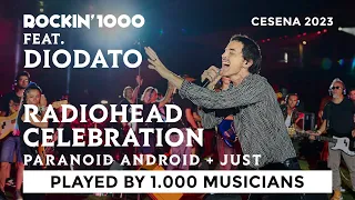 Radiohead Celebration played by 1,000+1 musicians | Rockin'1000 feat. Diodato