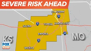 Severe Thunderstorm Watch Issued for Kansas, Missouri Until Late Evening