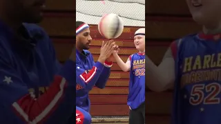 Ethan gets a birthday surprise from the Globetrotters #harlemglobetrotters #shorts