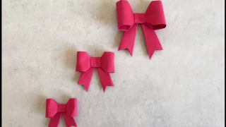 Easy Origami Paper Bow | Priti Sharma