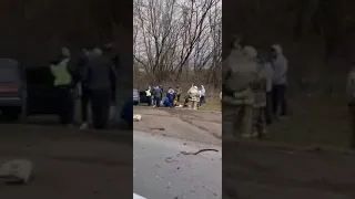 В Тульской области под Плавском произошло серьезное ДТП с двумя легковушками