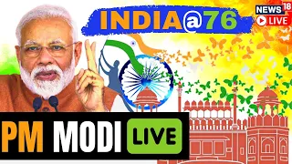 PM Modi LIVE | Independence Day LIVE | PM Modi Speech At Red Fort | India's 77th Independence Day