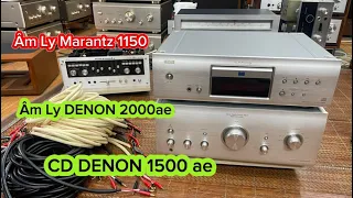 600k Sở Hữu Ngay Một Sản Phẩm Chất Lượng | Âm Ly Marantz 1150 | Denon 2000 Ae | Đầu Cd 1500 Ae