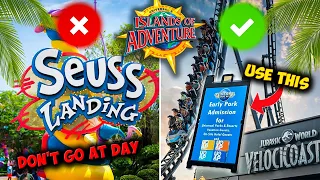 The BEST Islands of Adventure Tips and Tricks at Universal Orlando 2024