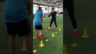 Goalkeeper training drills and skills