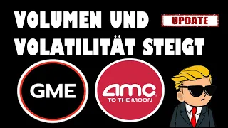 AMC ENTERTAINMENT AKTIE GAMESTOP AKTIE UPDATE ✅ HOHES VOLUMEN UND VOLATILITÄT BEI DER GME AKTIE ✅