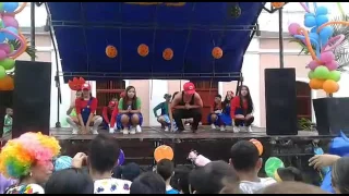 Mario Bros coreografía agua zurumba cisneros