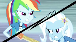 My Little Pony: Equestria Girls: Rainbow Rocks - 'Guitar Centered' ft. Rainbow Dash & Trixie
