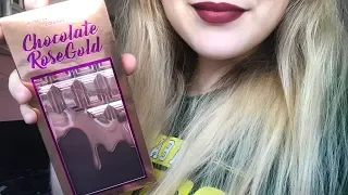 [ASMR] Meine Chocolate Rose Gold Palette 🍫💕 (German)