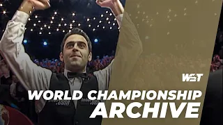 Ronnie O'Sullivan's First World Title | 2001 World Championship Final