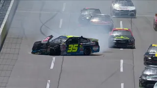 ARCA Menards Series 2023. Talladega Superspeedway. Crashes