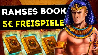 Ramses Book 5€ Freispiele & Ramses gönnen