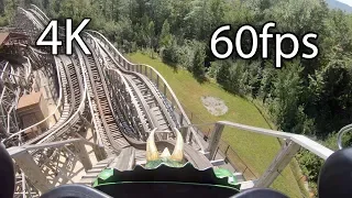 Roar-O-Saurus front seat on-ride 4K POV @60fps Story Land