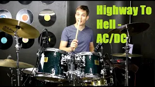 Highway To Hell Drum Tutorial - AC/DC