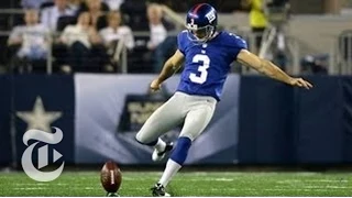 Giants Players Reveal Secrets of Field Goal Kicking | The New York Times