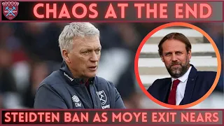 "Disgraceful situation" | STEIDTEN KEPT AWAY FROM MOYES | Club in mess as David Moyes exit nearing