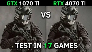 GTX 1070 Ti vs RTX 4070 Ti | Test In 17 Games at 1440p | 2023