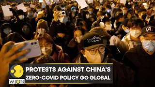 Protests spread in China as anger mounts over ‘zero-COVID’; other countries join in solidarity |WION