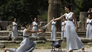 Rio Olympics 2016 : Lighting Ceremony Of the Olympic Flame