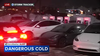 Frigid cold, broken chargers leave Chicago area Tesla owners frustrated