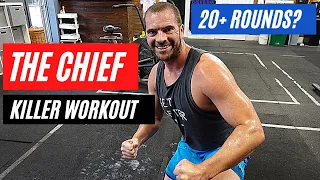"The Chief" #Crossfit Benchmark Workout | 20+ Rounds ?