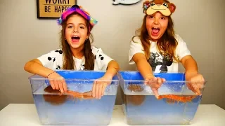 ARIADNI ARTEMI ⭐ ΤΙ ΕΧΕΙ ΜΕΣΑ ΣΤΟ ΝΕΡΟ 2 ?? whats in the box challenge underwater 2019 !!!