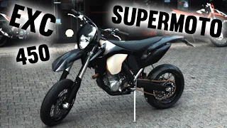 Mein EXC 450 SUPERMOTO UMBAU│ Was habe ich alles verändert? │sixshifts