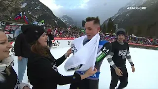 Bor Pavlovčič - Last jump of his career - Planica 2023