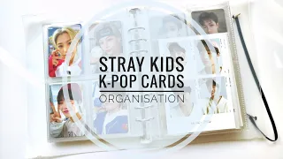 🩶📓 STRAY KIDS k-pop cards organisation | Организация карт и биндера Стрей Кидс