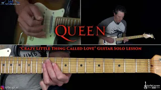 Crazy Little Thing Called Love Guitar Solo Lesson - Queen