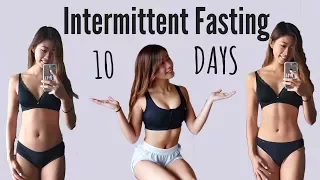 I Tried Intermittent Fasting for 10 DAYS | WHAT I EAT EVERYDAY (Before & After Results)