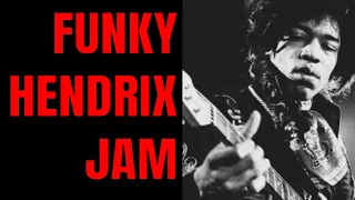 Funky Jimi Hendrix Jam | Guitar Backing Track (A Minor)