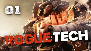 A new Commander strives for Glory - Battletech Modded / Roguetech Pirate Playthrough #1