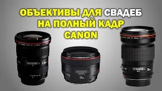 Объективы свадебного фотографа (на Canon R)