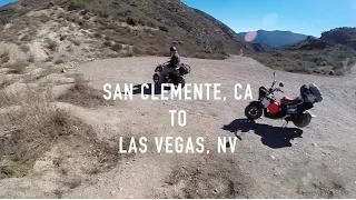 Honda Ruckus Road trip: Southern California to Vegas