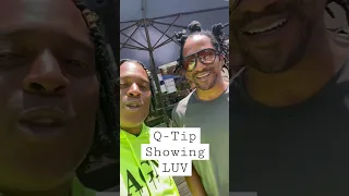 Q-Tip Showing Love To BagFuel‼️ #qtip #tribecalledquest #hiphop