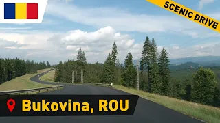 🔴 Romania • Bukovina - historical region  🇷🇴【1080p HD】• Driving in Bucovina / Bukovyna • Suceava